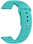 ACM Watch Strap Silicone Belt compatible with Maxima Max Pro Apex Smartwatch Sports Band Light Blue