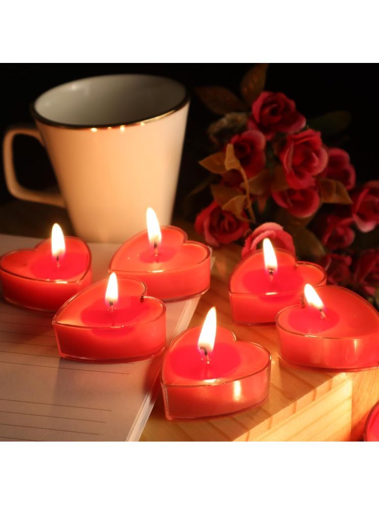     			AFAST Red Spice Wax Tea Light Candle 3 cm ( Pack of 5 )