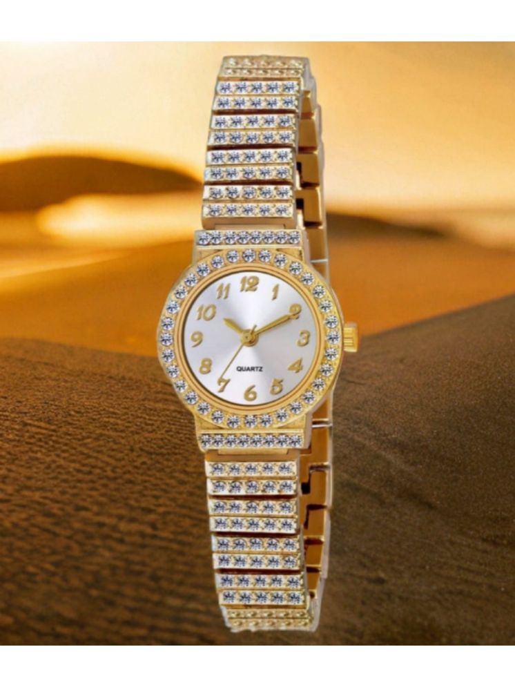     			Cosmic Gold Metal Analog Womens Watch