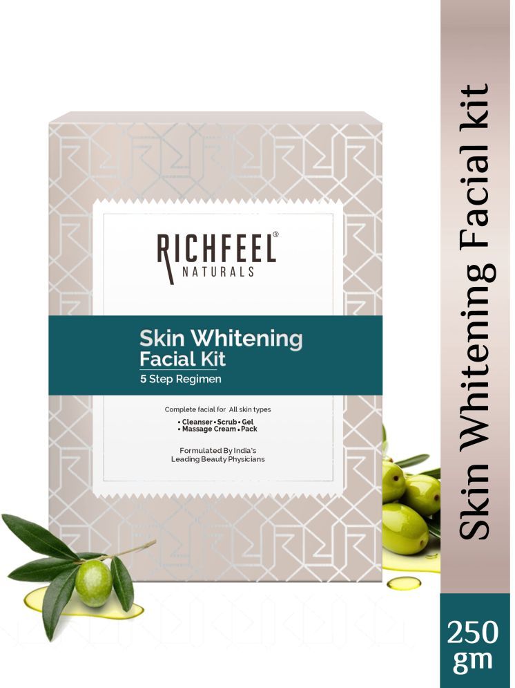     			Richfeel Skin Whitening 1 Time Use Facial Kit For All Skin Type Silver 250 ( Pack of 1 )