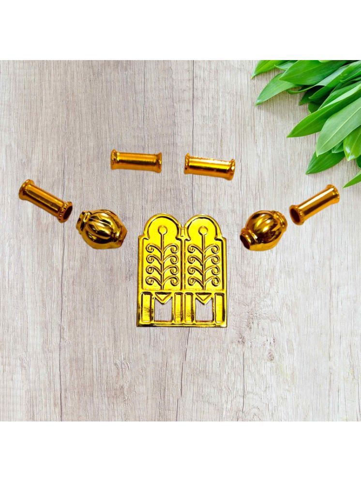     			TGS GOLD COVERING Gold Pendant set ( Pack of 1 )