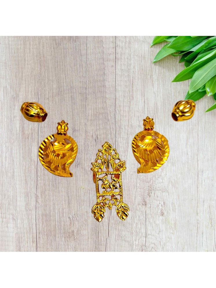     			TGS GOLD COVERING Gold Pendant set ( Pack of 1 )