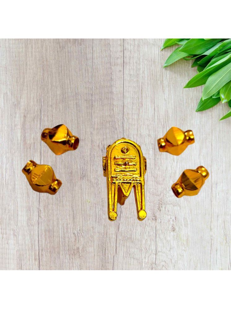     			TGS GOLD COVERING Gold Pendant set ( Pack of 1 )