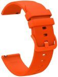 ACM Watch Strap Silicone Belt compatible with Maxima Max Pro Apex Smartwatch Color Hook Band Orange