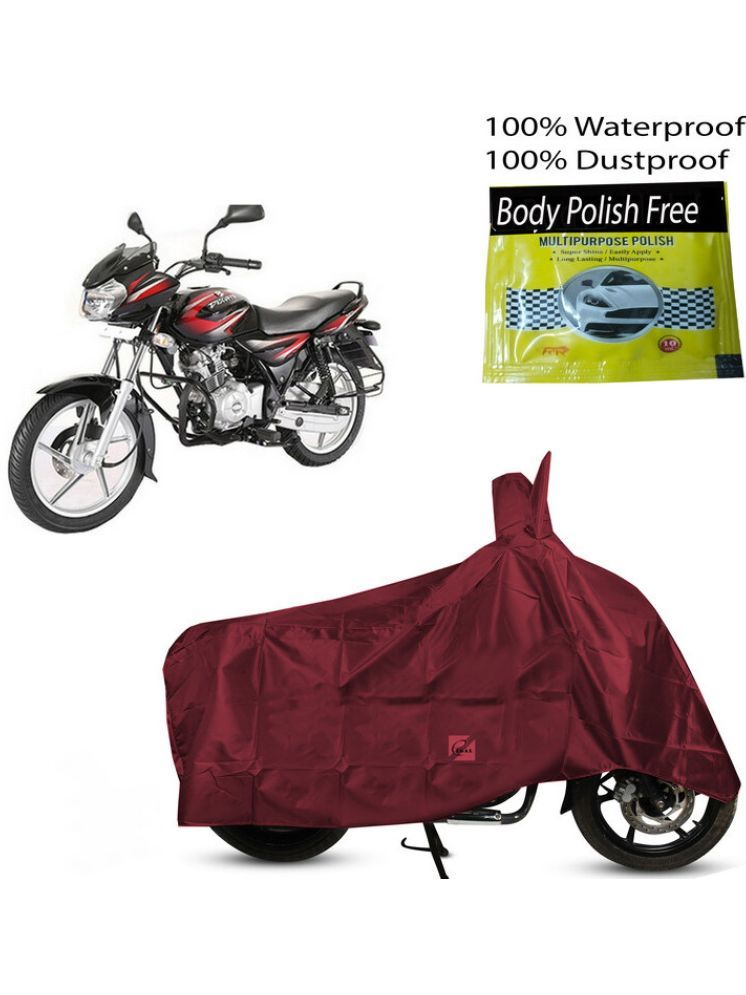     			EGAL Bike Body Cover for Bajaj ( Pack of 1 ) , Maroon