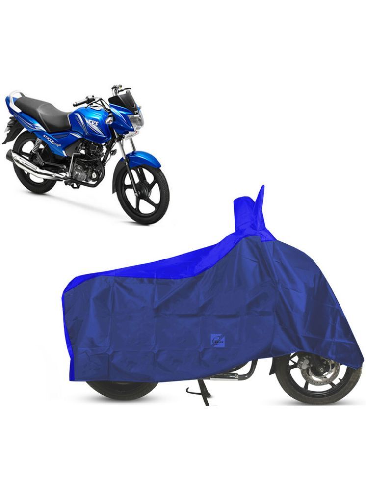     			EGAL Bike Body Cover for TVS ( Pack of 1 ) , Blue