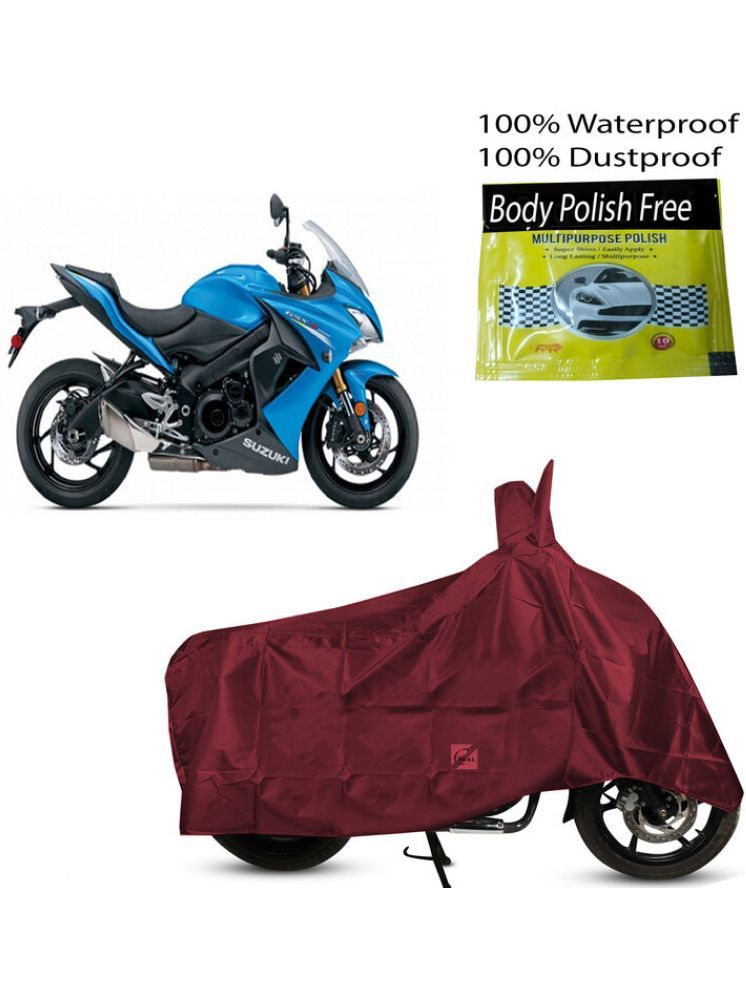     			EGAL Bike Body Cover for Suzuki ( Pack of 1 ) , Maroon