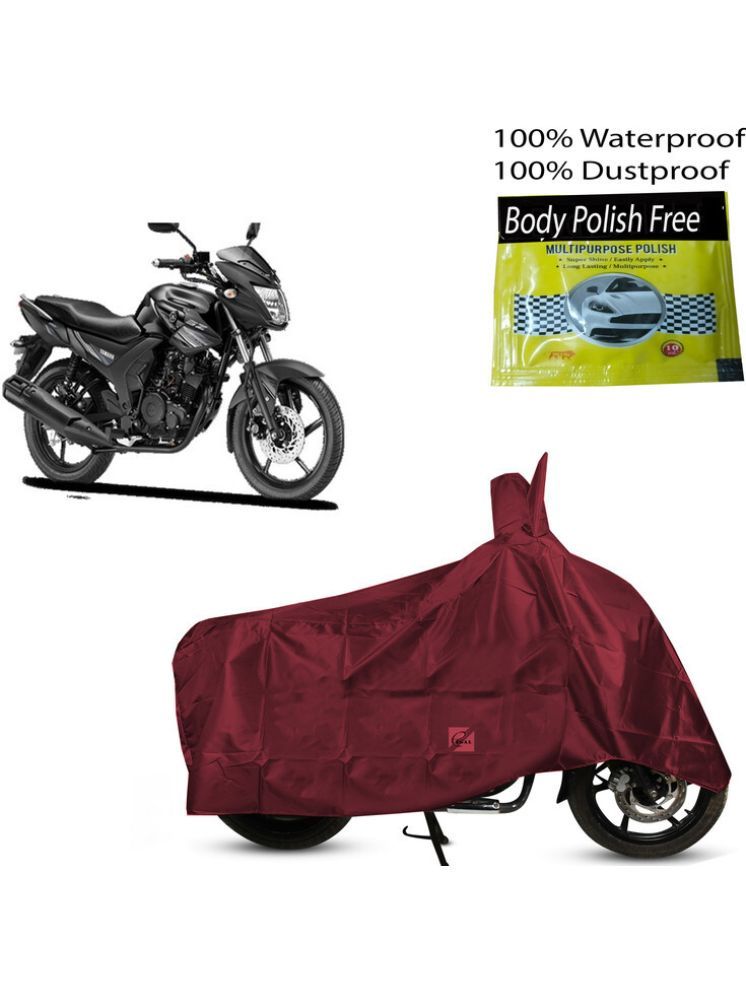     			EGAL Bike Body Cover for Yamaha ( Pack of 1 ) , Maroon