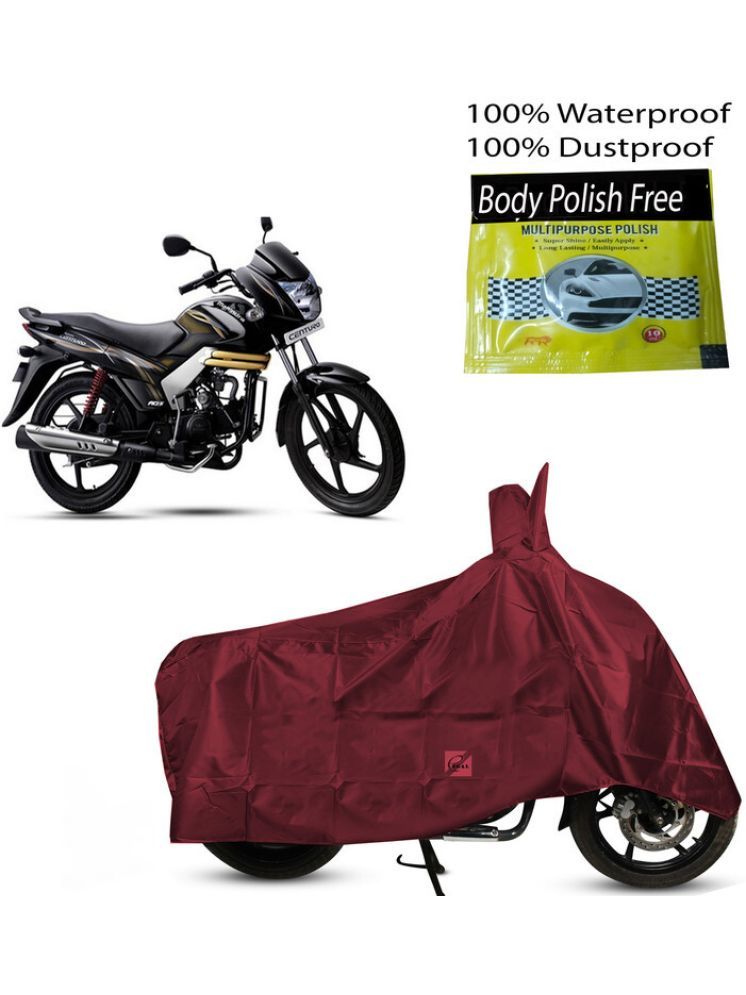     			EGAL Bike Body Cover for Mahindra ( Pack of 1 ) , Maroon