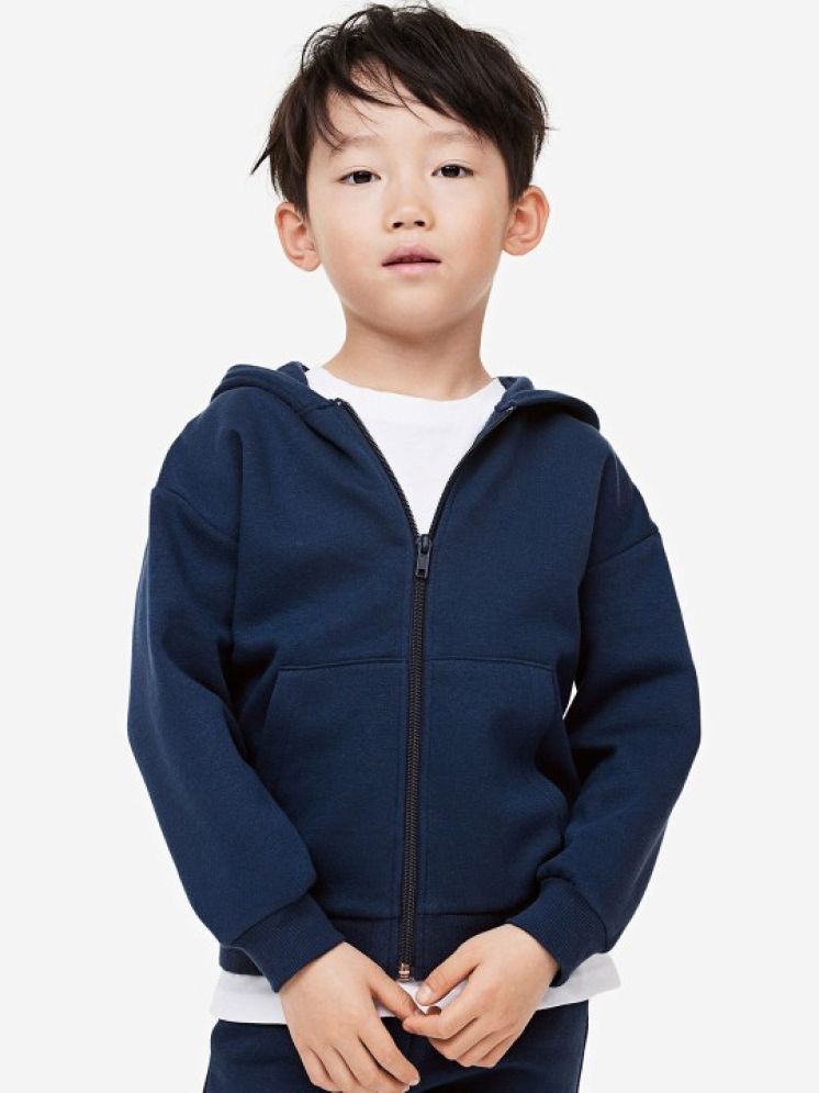     			RUNSTARS Pack of 1 Boys Fleece Sweatshirt ( Navy Blue )