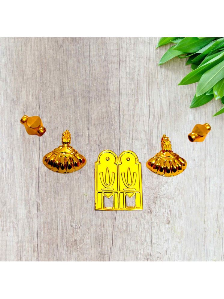     			TGS GOLD COVERING Gold Pendant set ( Pack of 1 )