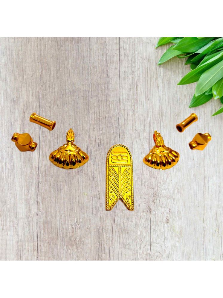     			TGS GOLD COVERING Gold Pendant set ( Pack of 1 )