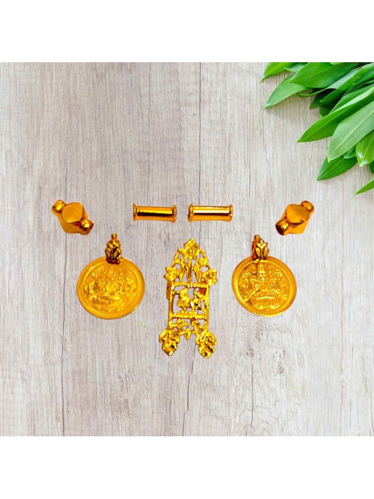     			TGS GOLD COVERING Gold Pendant set ( Pack of 1 )