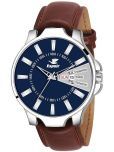 Espoir Brown Leather Analog Men's Watch