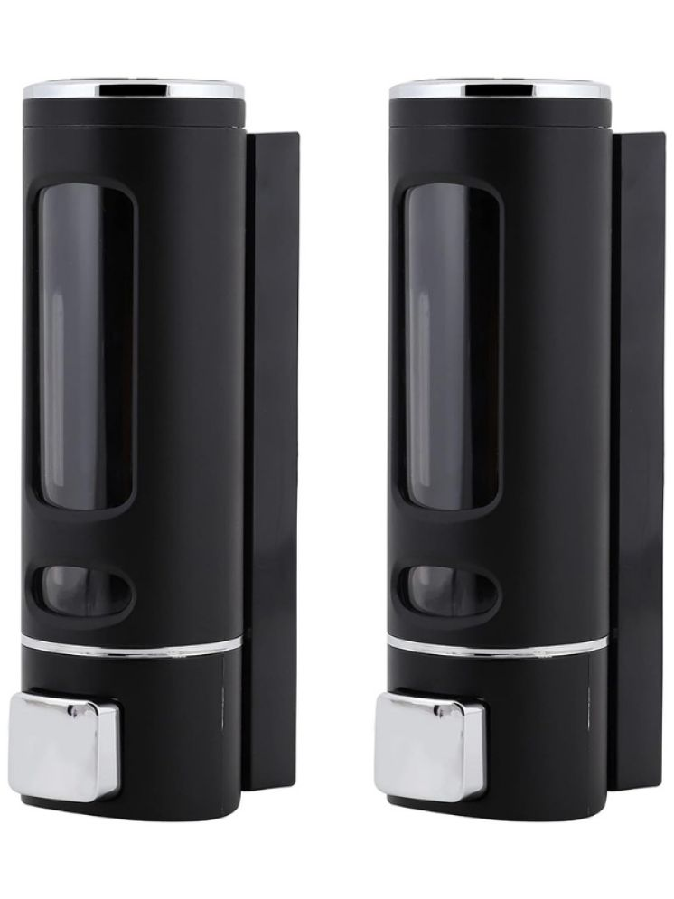     			BATHBLISS - Soap Dispenser Black Capsule 02 Pcs