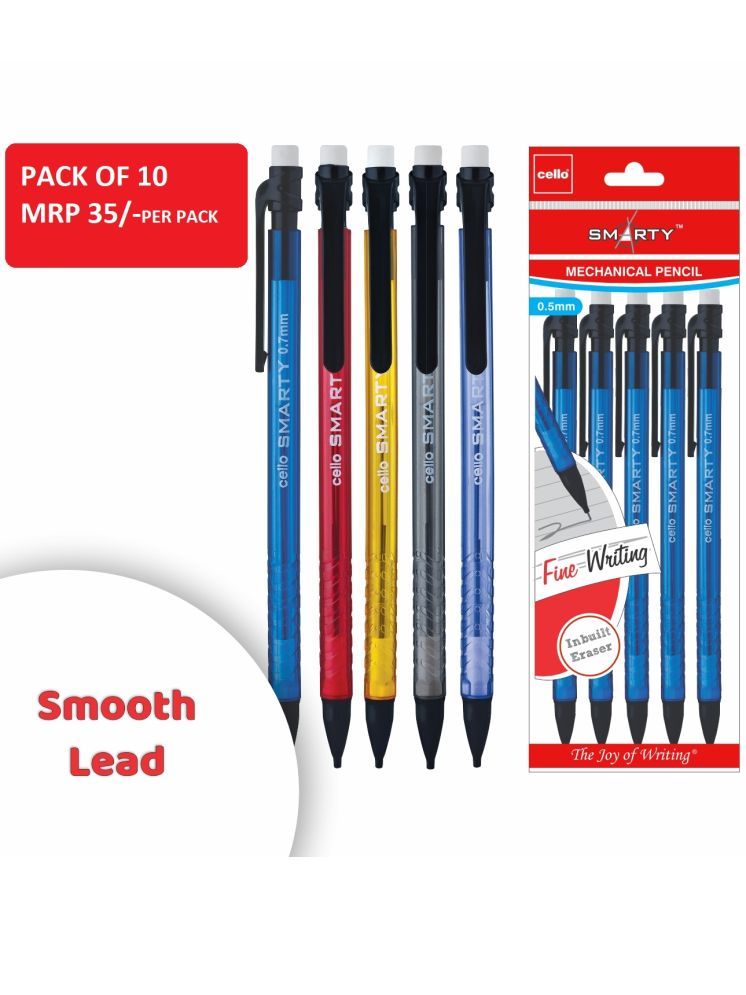     			Cello Smarty 5 Ct Mechanical Pencil  0.7 Mm (Pack of 10)