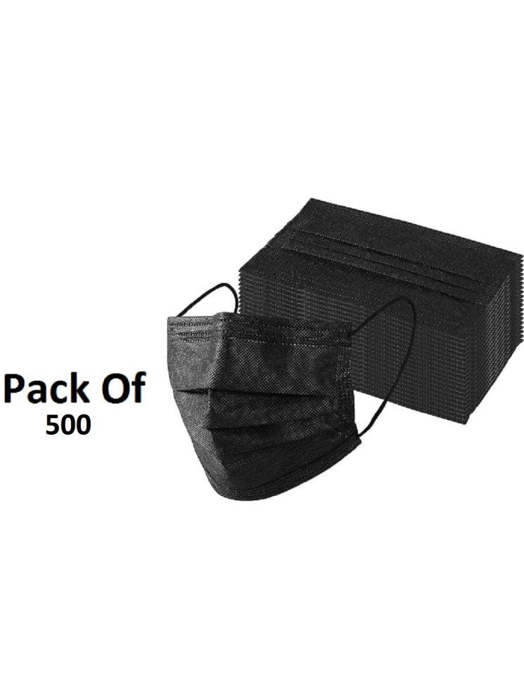     			Wellstar Black 3 Ply Mask ( Pack of 500 )