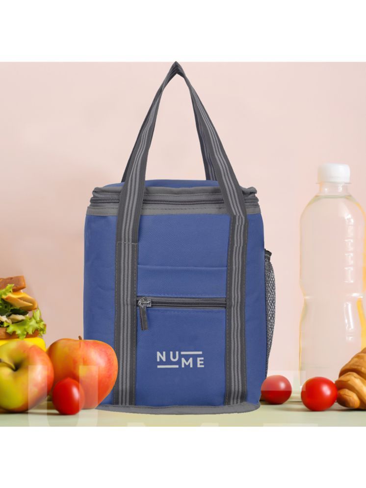     			NuMe Blue Polyester Lunch Bag Pack of 1