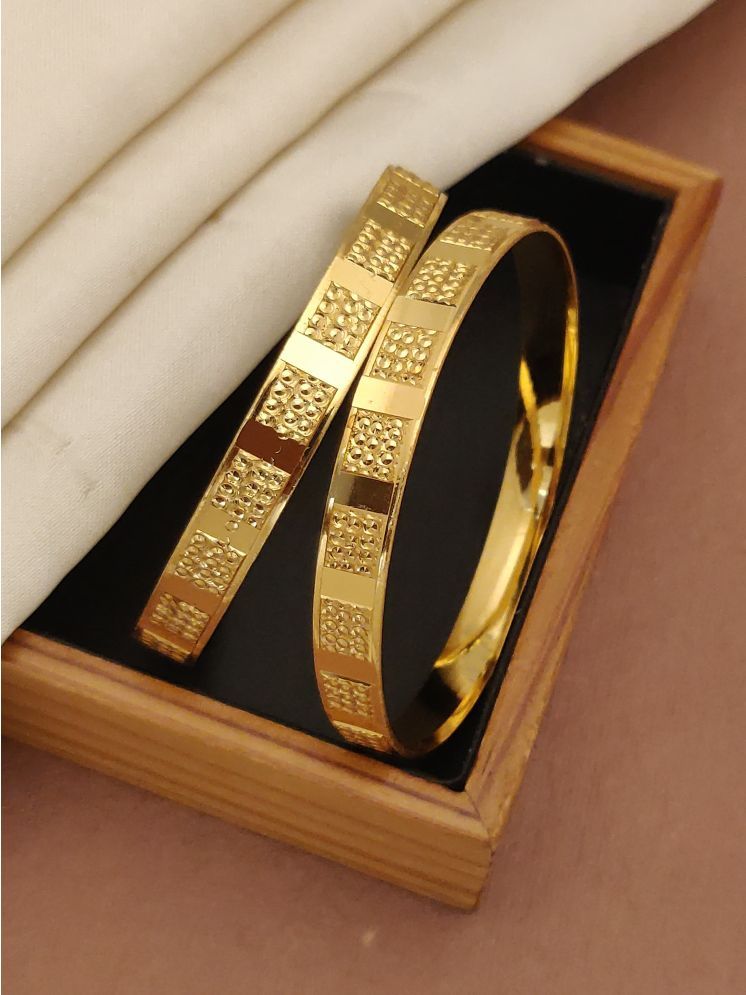     			Shivay Fashion Gold Bangle Set ( Pack of 1 )