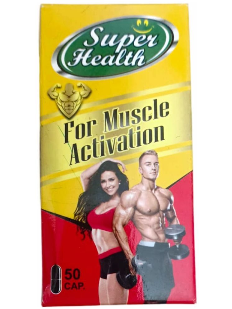     			Dr. Chopra Super Health For Muscle Activation Capsule 50 no.s Unflavoured