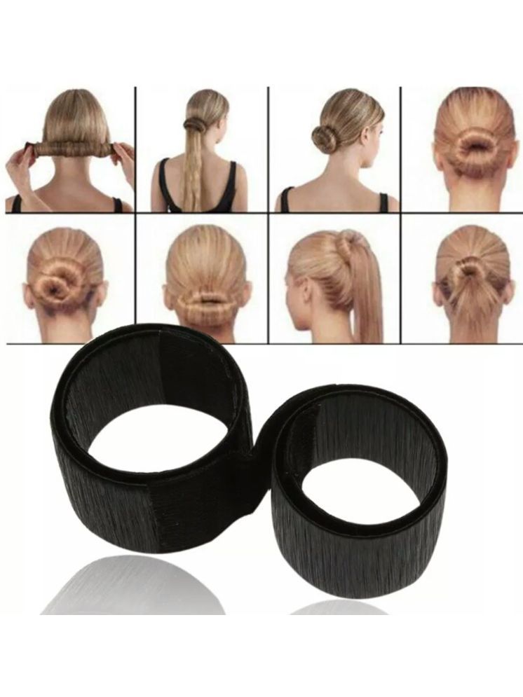     			RITZKART Black Hair Accessory Set ( Pack of 1 )