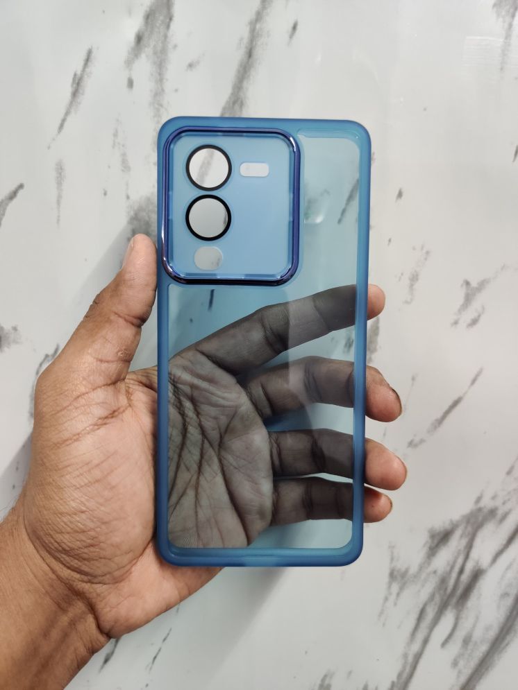     			ZAMN Silicon Soft cases Compatible For Silicon Vivo v25 pro ( )