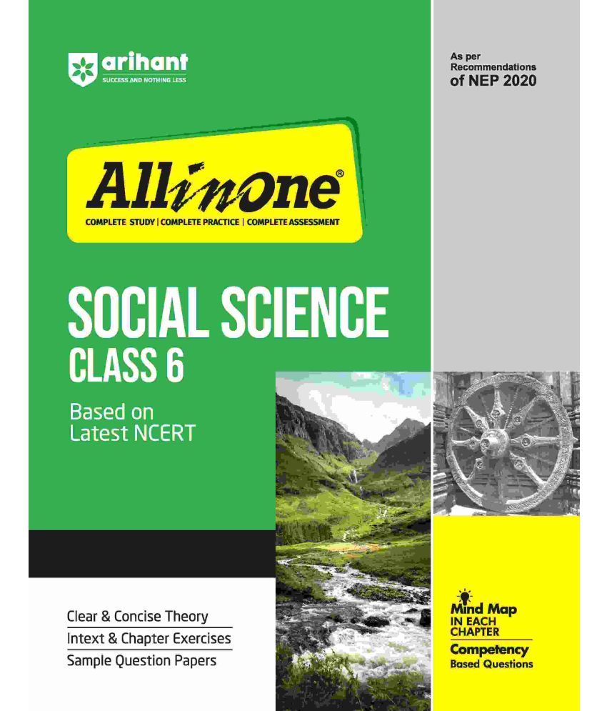     			Arihant All In One CBSE Social Science Class 6th | For CBSE Exams 2025 | Based On Latest NCERT