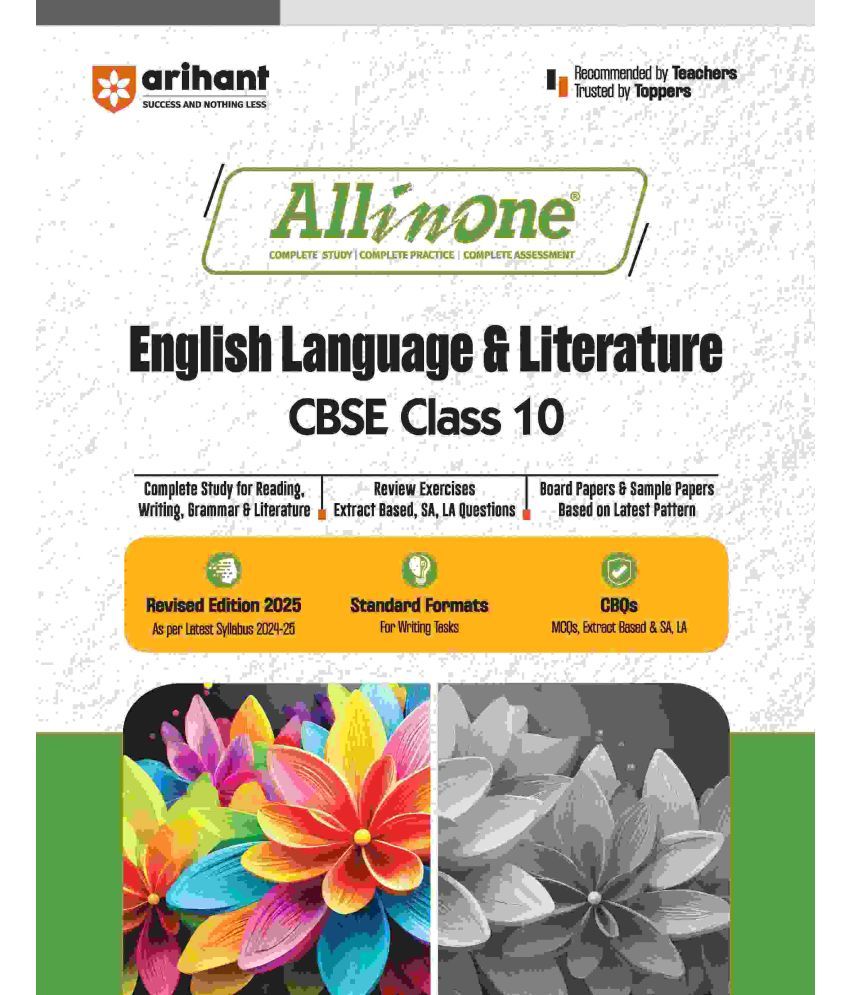     			Arihant All In One CBSE English Language & Literature Class 10th | For CBSE Exams 2025 | Revised Edition 2025