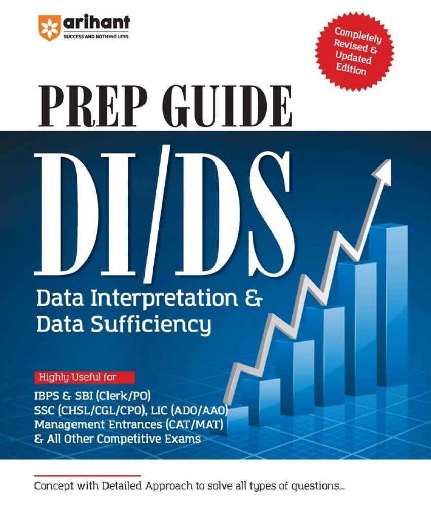     			Arihant PREP GUIDE DI/DS Data Interpretation & Data Sufficiency | English Medium