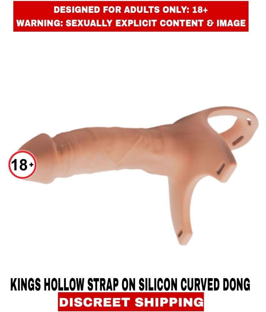     			Premium Realistic L U X Y Hollow Strap-On Dildo Silicon And Curved Strap-On Dong Satisfier For Men