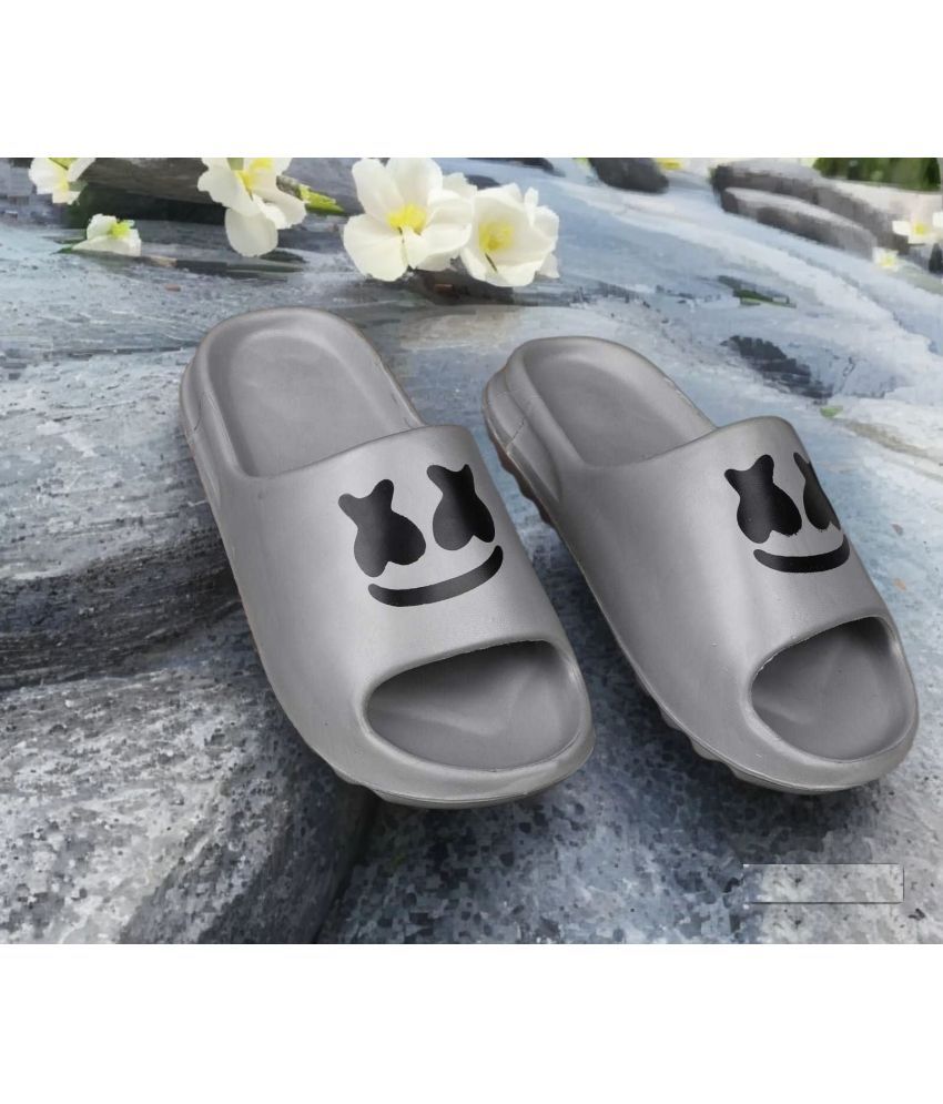     			PM Traders - Grey Men's Floater Sandals