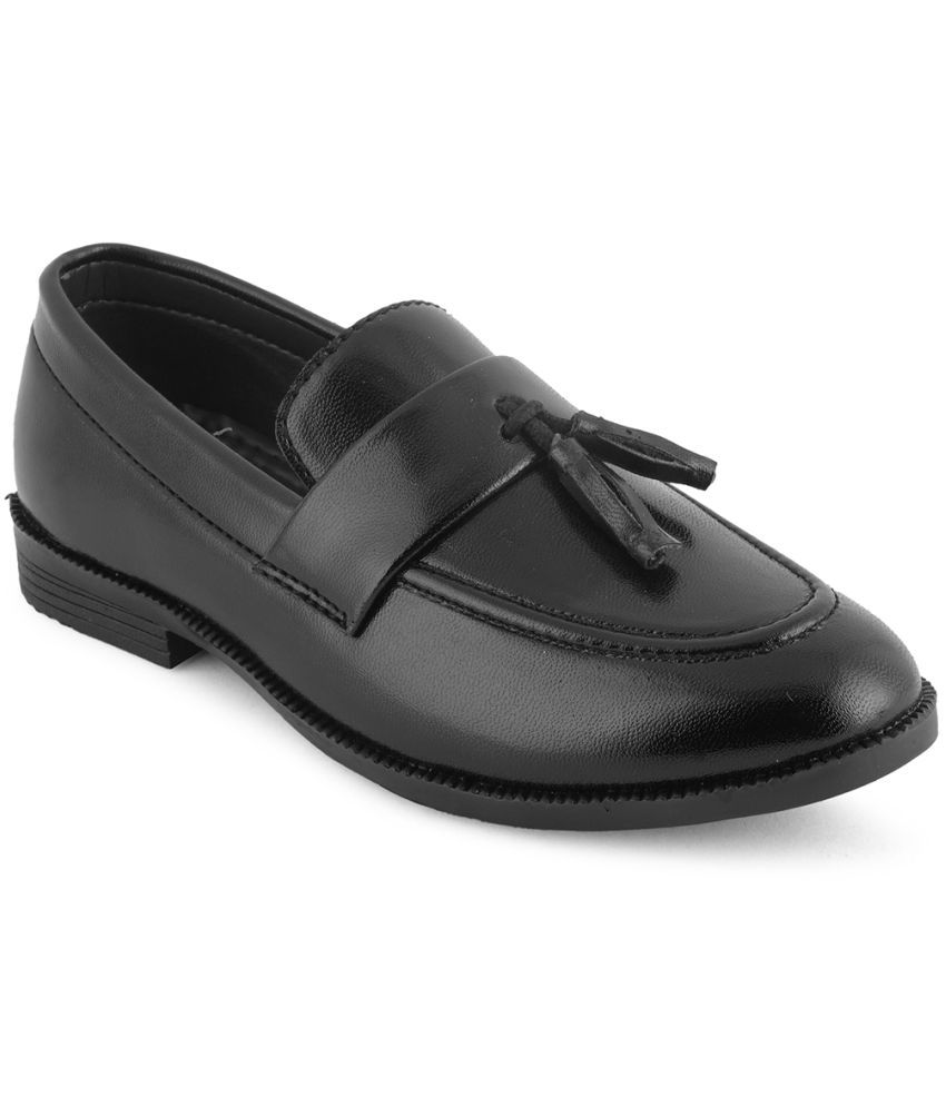     			STYLE SHOES - Black Boy's Loafers ( 1 Pair )