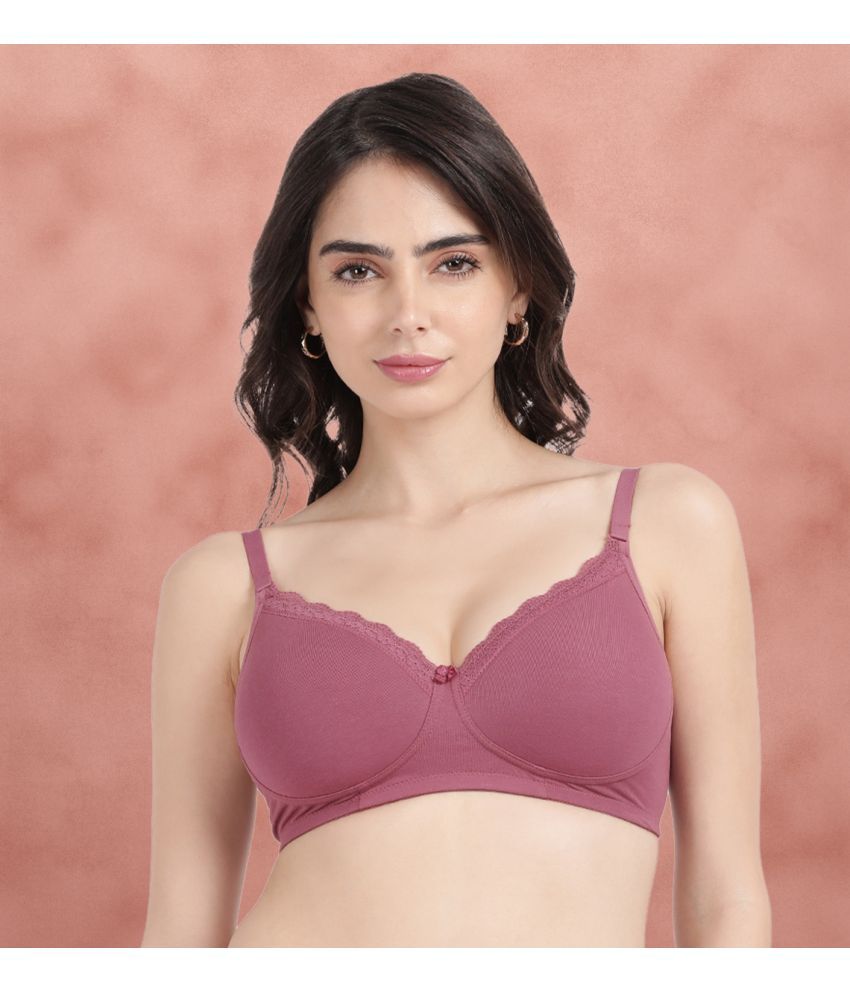     			Susie Pack of 1 Cotton Lightly Padded T-Shirt Bra For Women ( Pink )