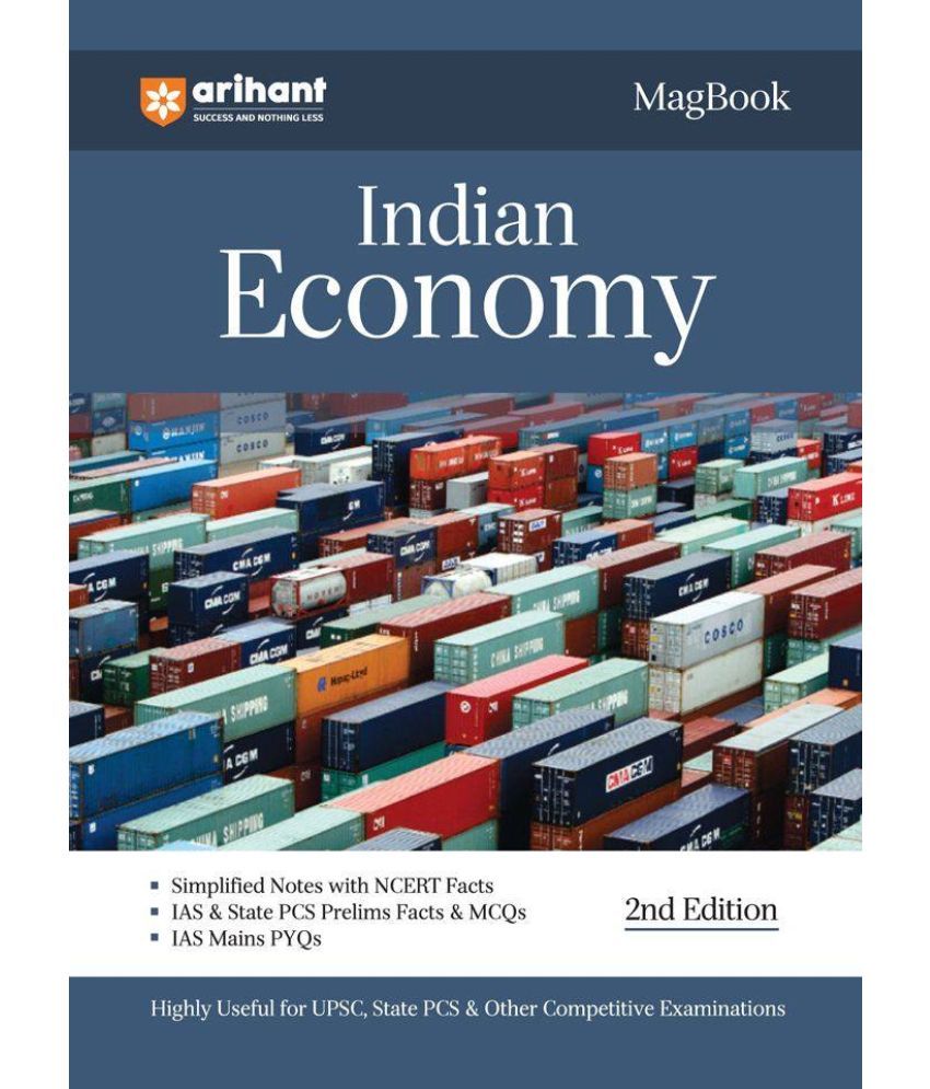     			Arihant Magbook - Indian Economy | 2nd Revised Editon | For UPSC , State PCS & Other Competitive Exams | English Medium