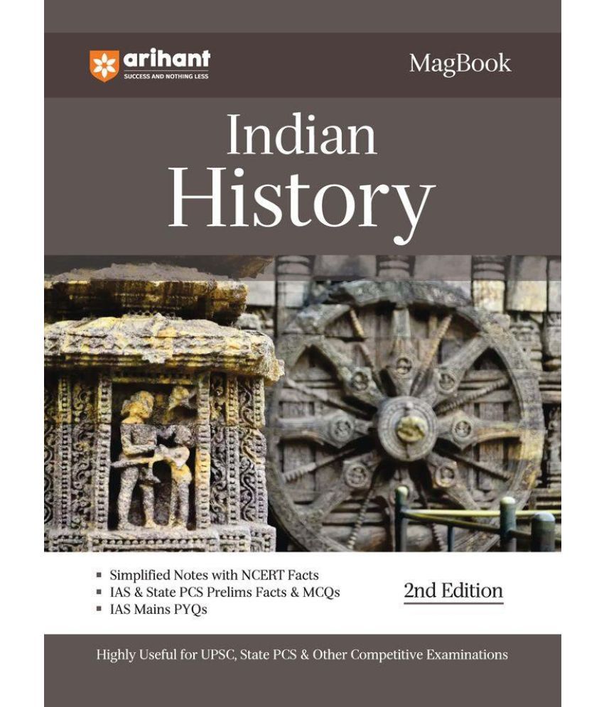     			Arihant Magbook - Indian History | 2nd Revised Editon | For UPSC , State PCS & Other Competitive Exams | English Medium