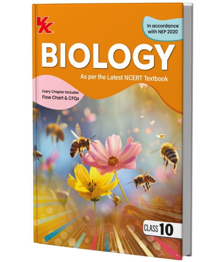     			Biology Book for Class 10 | CBSE (NCERT Solved) | 2025-26 Examination | by VK Global Publications