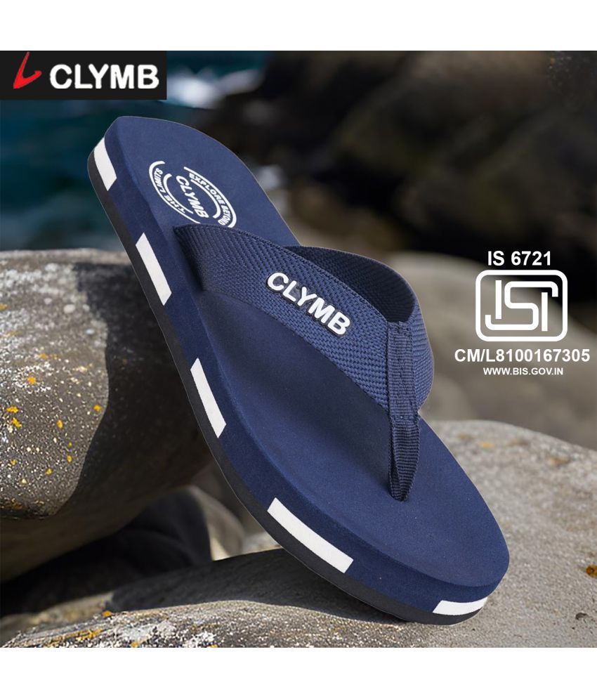     			Clymb Blue Men's Daily Slipper