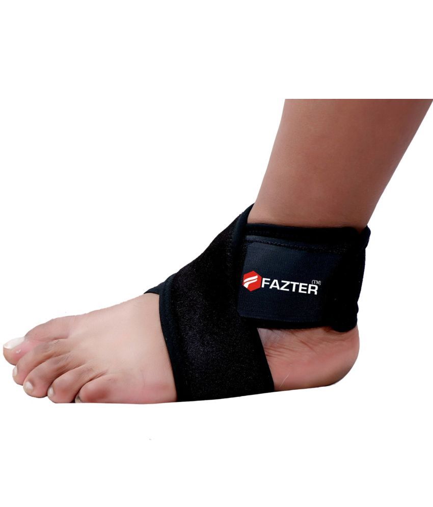     			FAZTER Extreme Ankle Binder for Ankle Injuries Pain Relief,One Size Fits To All-Universal Ankle Support (Black)