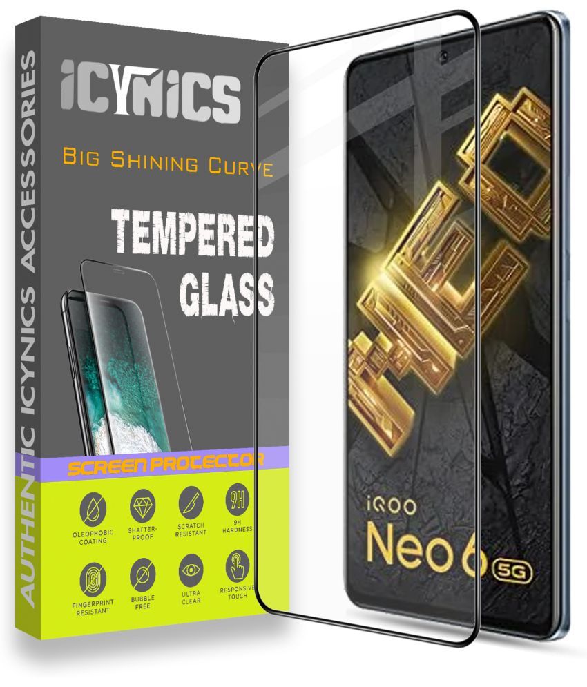     			Icynics Tempered Glass Compatible For IQOO Neo 6 5G ( Pack of 1 )