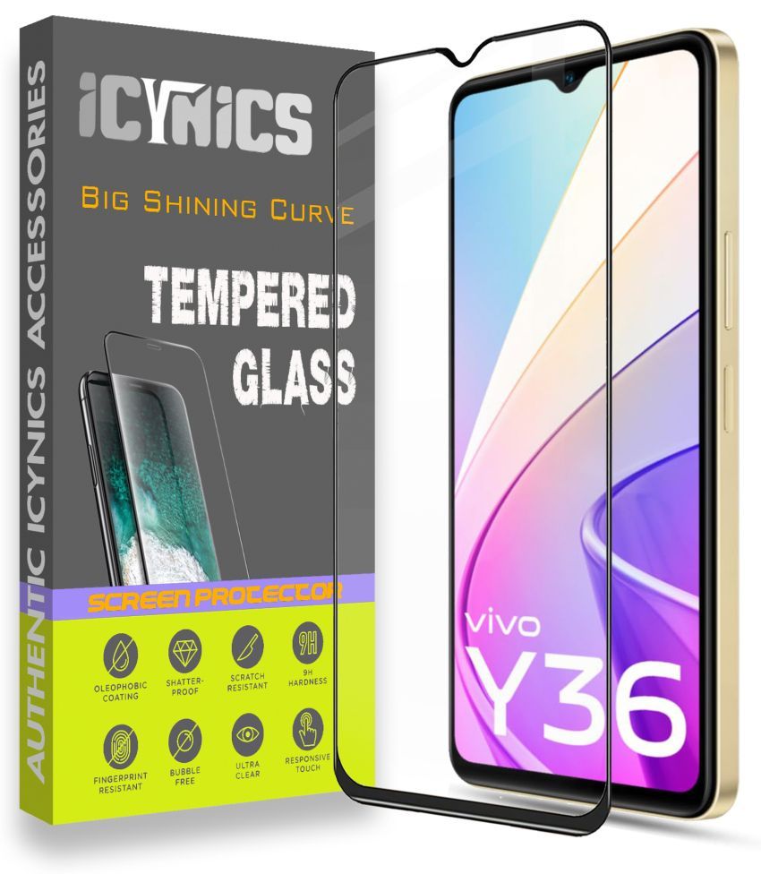     			Icynics Tempered Glass Compatible For Vivo Y36 ( Pack of 1 )