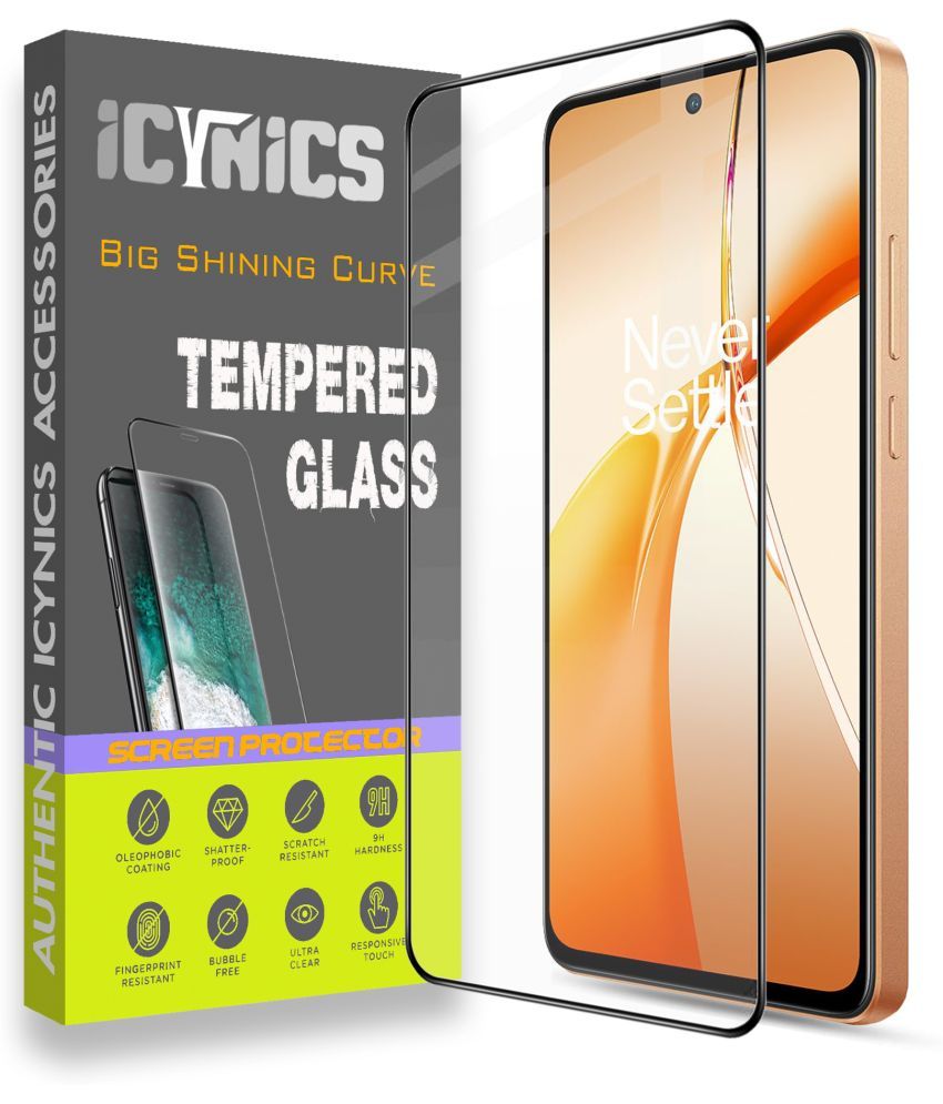     			Icynics Tempered Glass Compatible For Oneplus Nord CE 4 Lite 5G ( Pack of 1 )