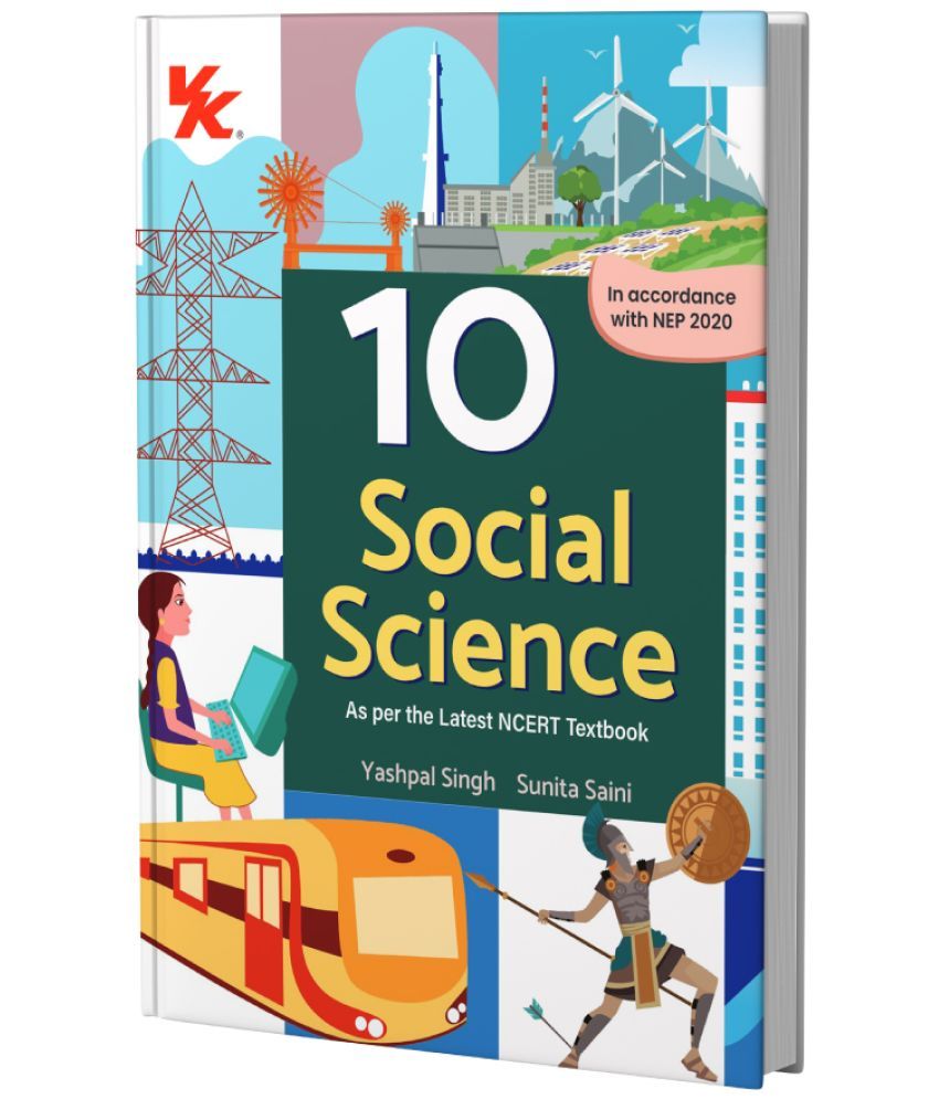     			Social Science Book for Class 10 | CBSE (NCERT Solved) | NEP |  Examination 2025-26 | by VK Global Publications