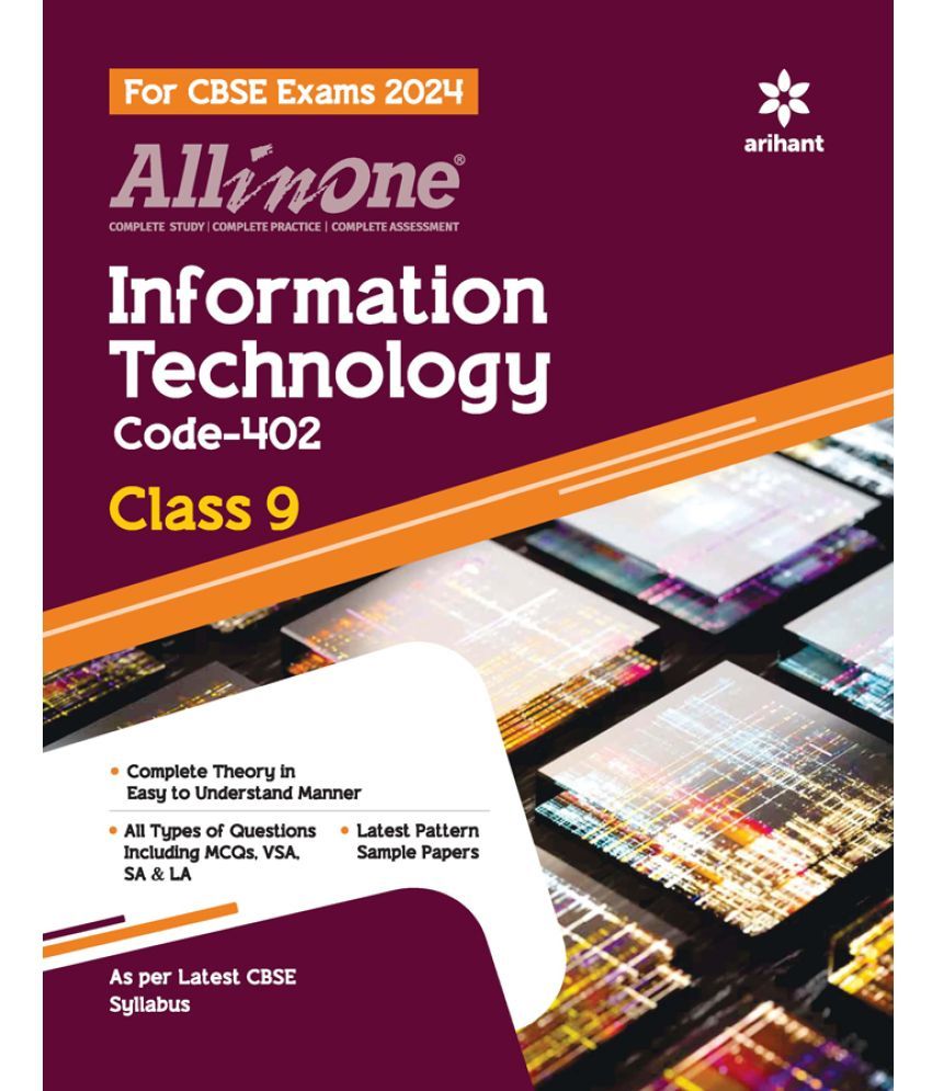     			Arihant All In One Class 9th Information Technology for CBSE Exam 2024