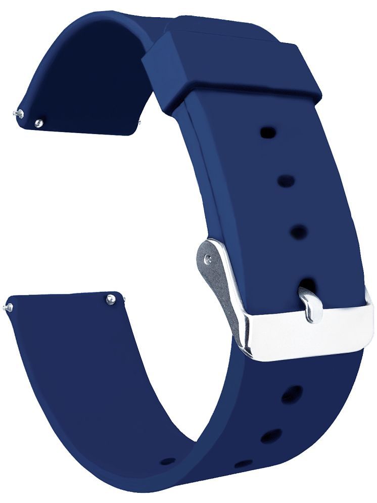     			ACM Watch Strap Silicone Belt 22mm compatible with Oppo Watch X Smartwatch Casual Classic Band Blue