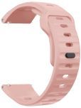 ACM Watch Strap Sports Silicone Belt 22mm compatible with Noise Colorfit Pulse 2 Pro Elite Smartwatch Breatheable Band Pink