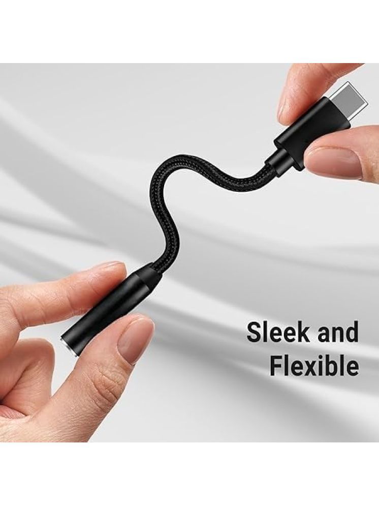     			Bunny Black 3A Reversible Micro USB Cable 1.2 Meter