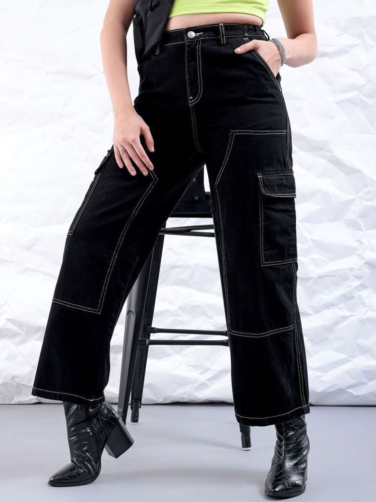     			Freehand - Black Cotton Bootcut Women's Jeans ( Pack of 1 )