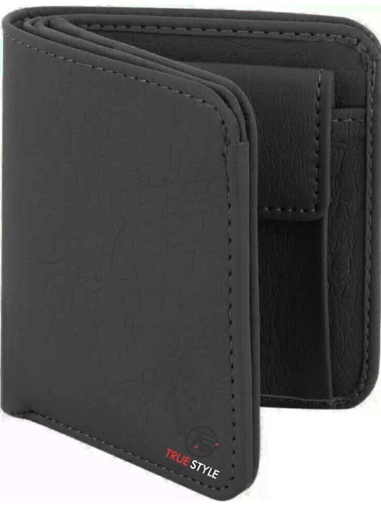     			JND Black PU Men's Regular Wallet ( Pack of 1 )