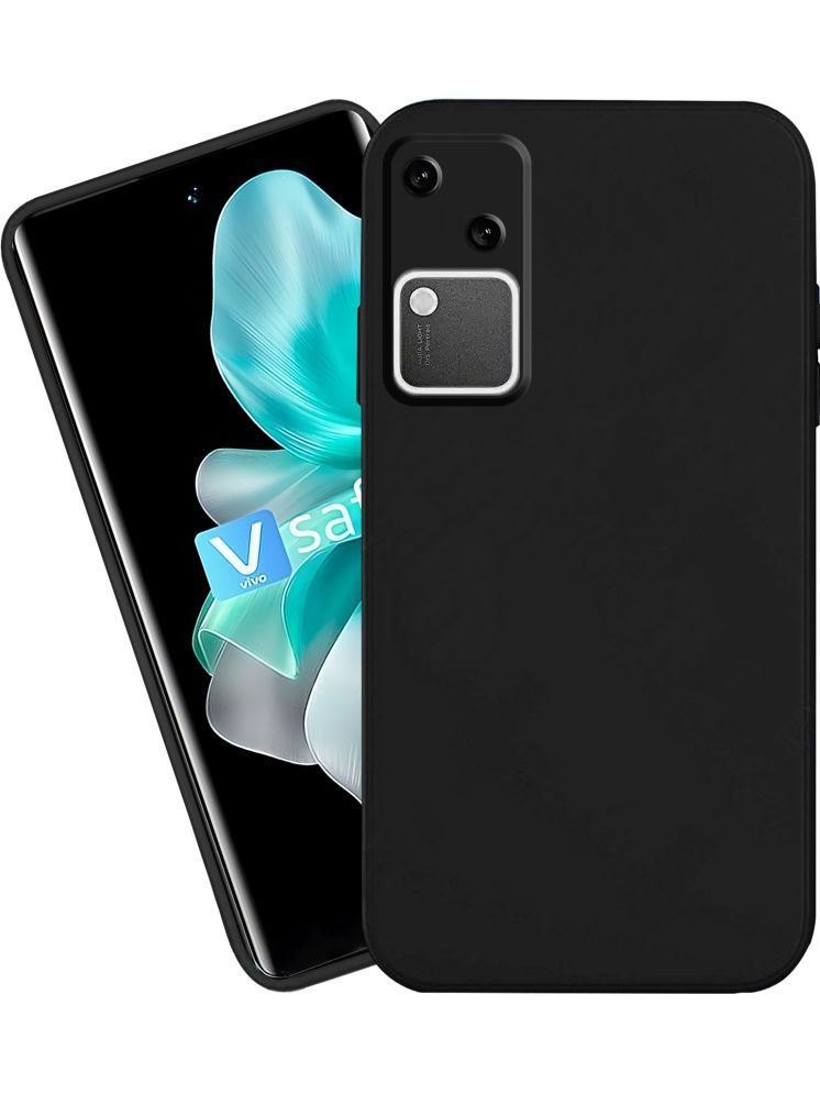     			Knotyy Plain Cases Compatible For Silicon vivo V30 5G ( Pack of 1 )