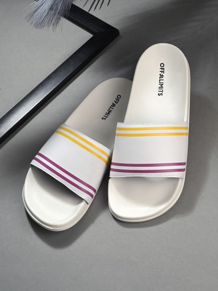     			OFF LIMITS Off White Men's Slide Flip Flop